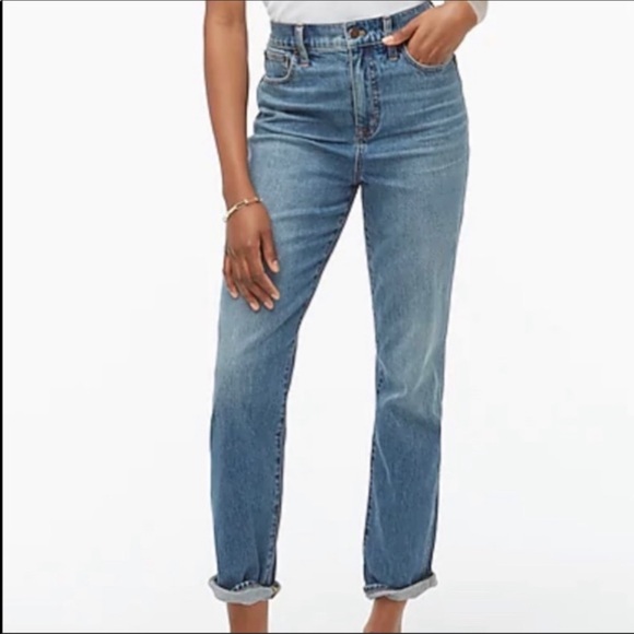 J. Crew High Rise Straight Crop Jeans Vintage Classic - Picture 14 of 14